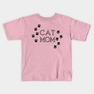 Cat mom Kids T-Shirt